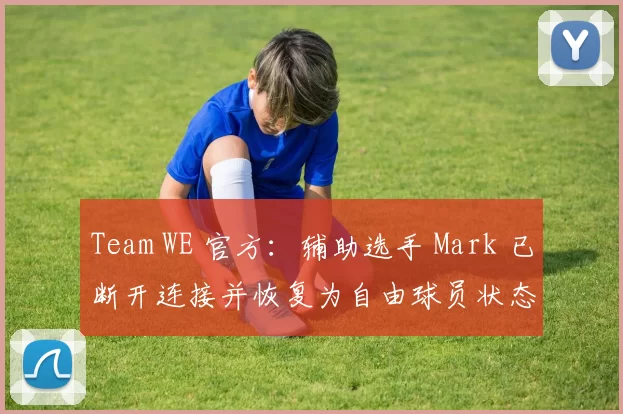 Team WE 官方：辅助选手 Mark 已断开连接并恢复为自由球员状态